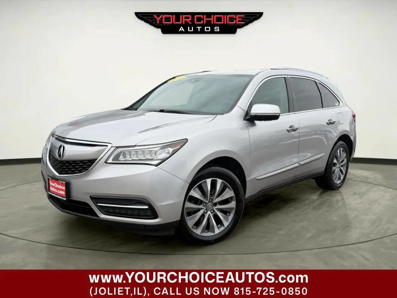 Gray 2014 Acura MDX Tech Pkg for sale in Joliet, IL