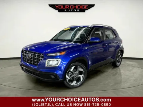 Blue 2023 Hyundai Venue Limited for sale in Joliet, IL