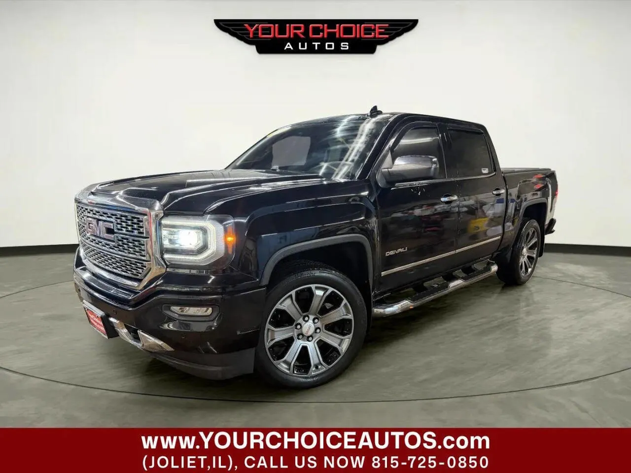 Black 2017 GMC Sierra 1500 Denali for sale in Joliet, IL