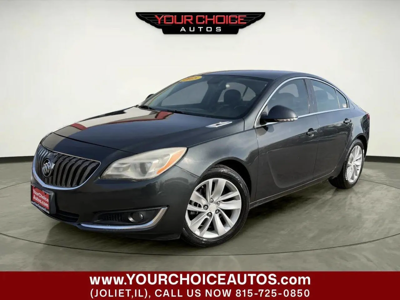 Gray 2015 Buick Regal Premium I for sale in Joliet, IL