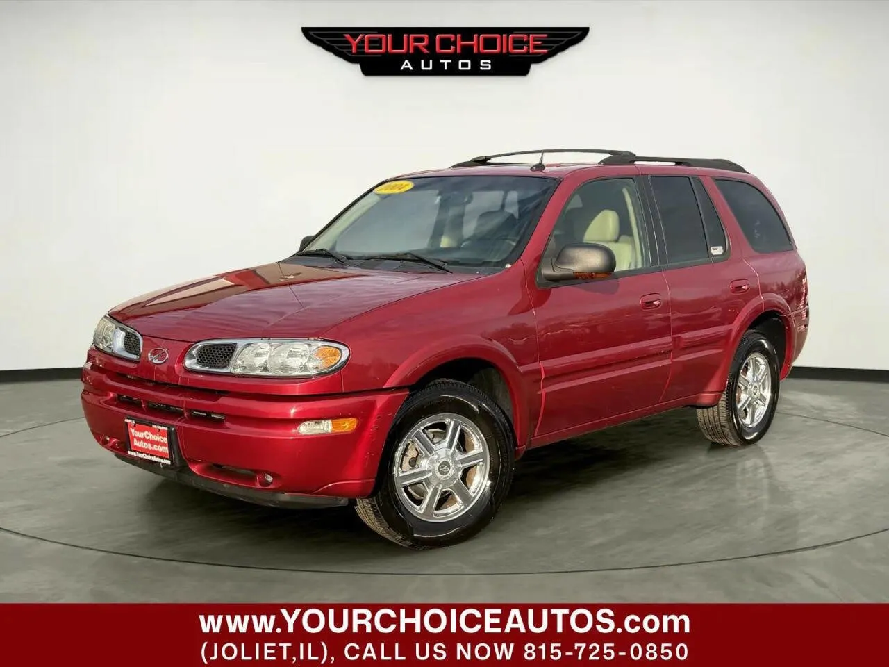 Red 2004 Oldsmobile Bravada Base AWD 4dr SUV for sale in Joliet, IL