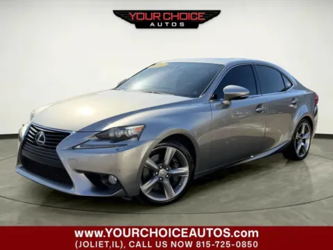 Silver 2014 Lexus IS 350 Base AWD 4dr Sedan for sale in Joliet, IL