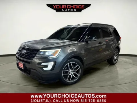 Gray 2016 Ford Explorer Sport for sale in Joliet, IL
