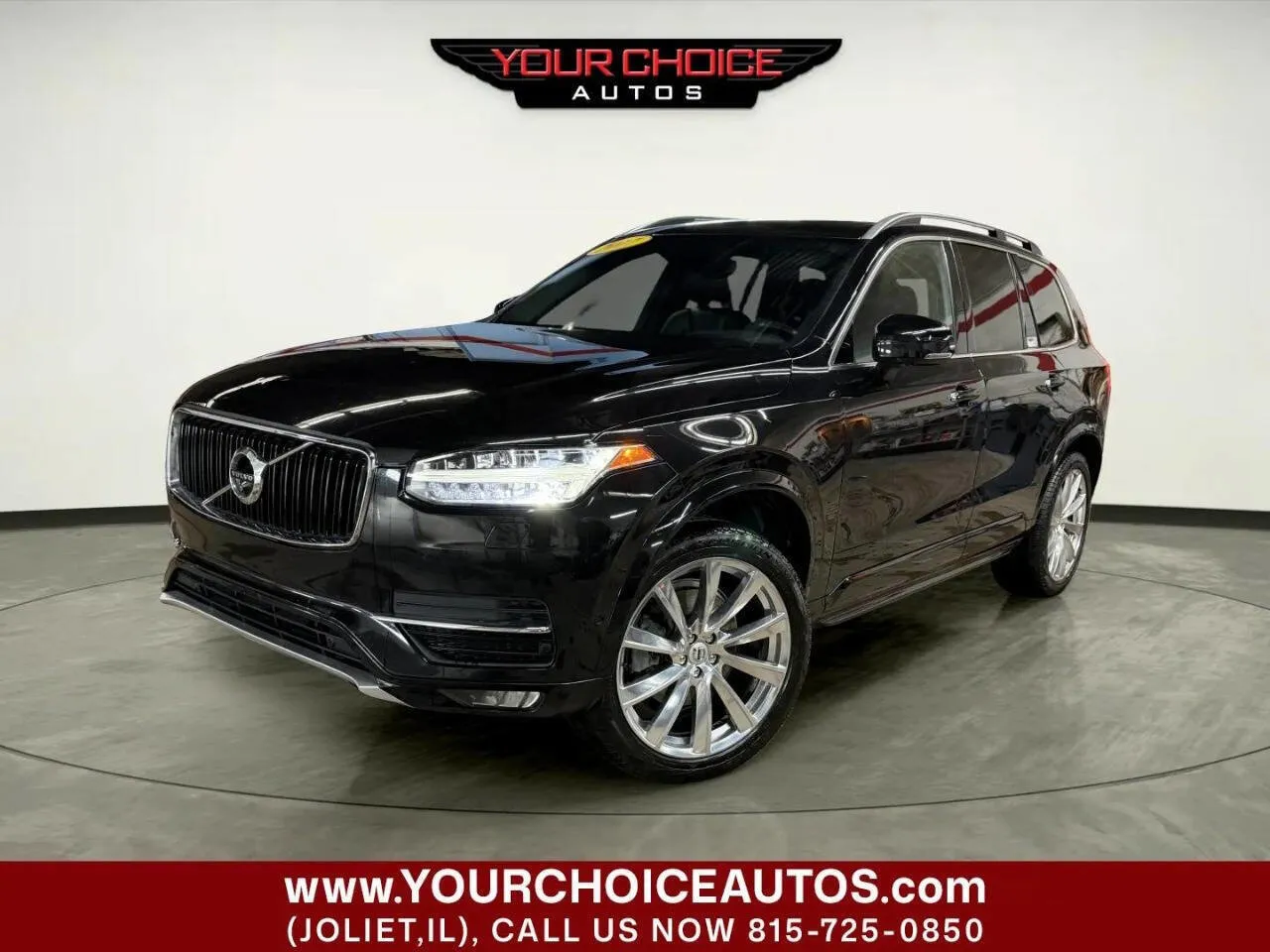 Black 2017 Volvo XC90 Momentum for sale in Joliet, IL