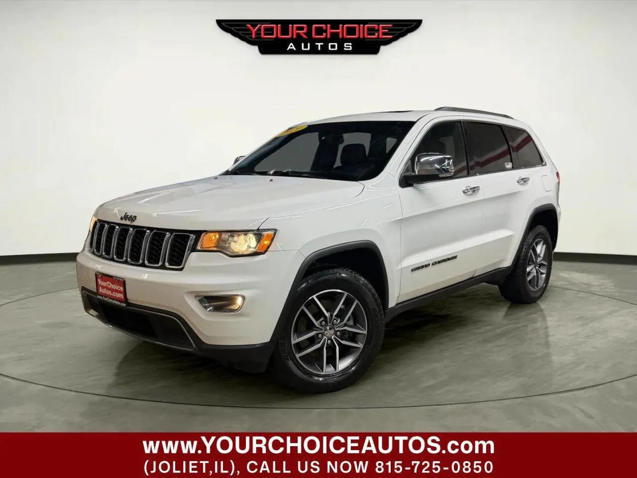 White 2021 Jeep Grand Cherokee Limited for sale in Joliet, IL