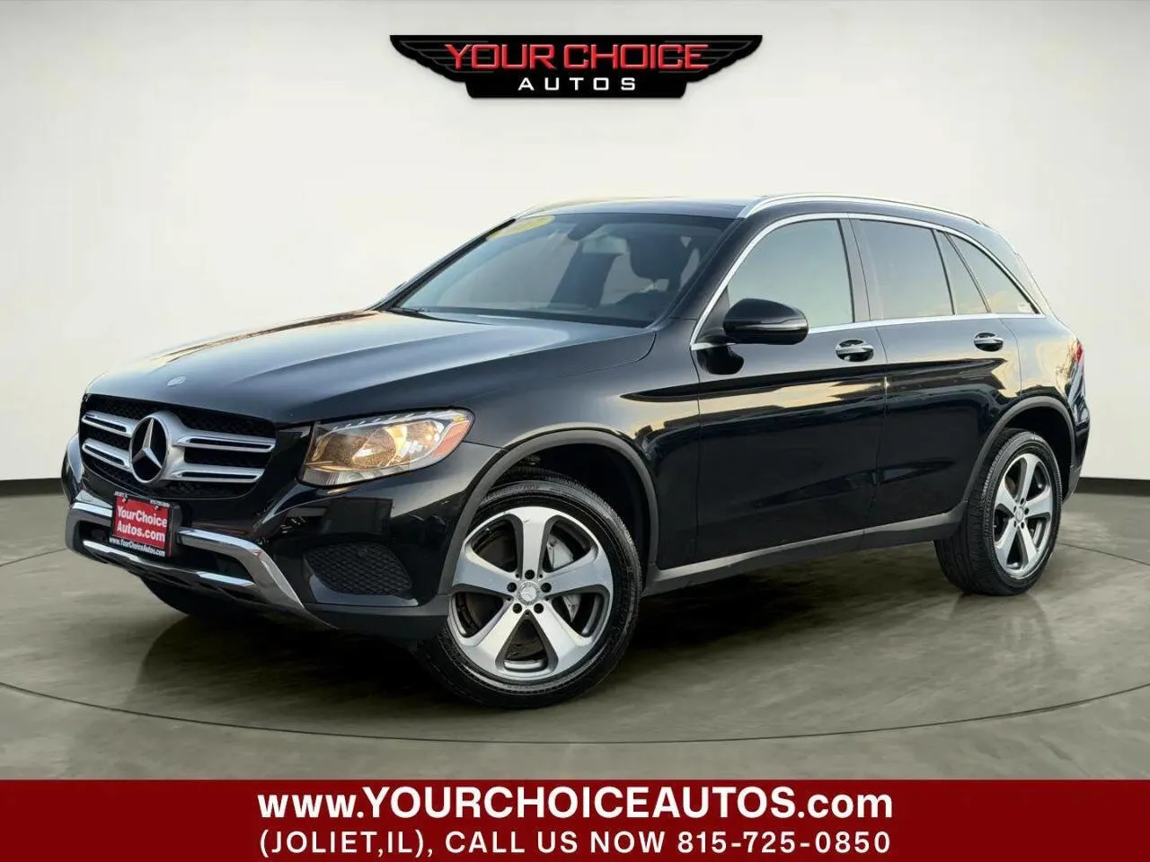 Black 2017 Mercedes-Benz GLC 300 for sale in Joliet, IL