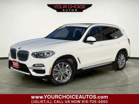 White 2019 BMW X3 xDrive30i for sale in Joliet, IL