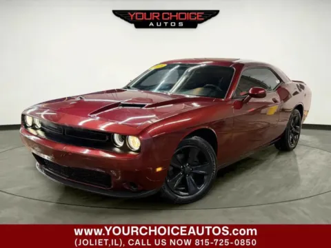 Red 2018 Dodge Challenger SXT for sale in Joliet, IL
