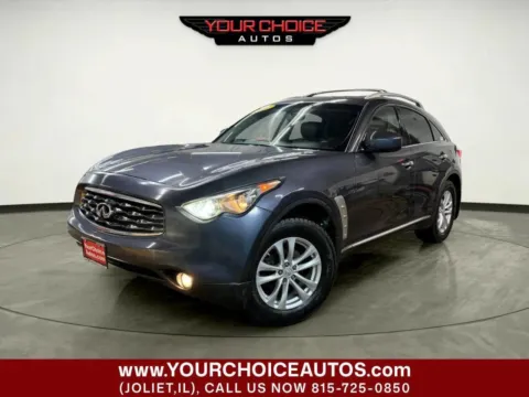 Blue 2010 INFINITI FX35 Base AWD 4dr SUV for sale in Joliet, IL