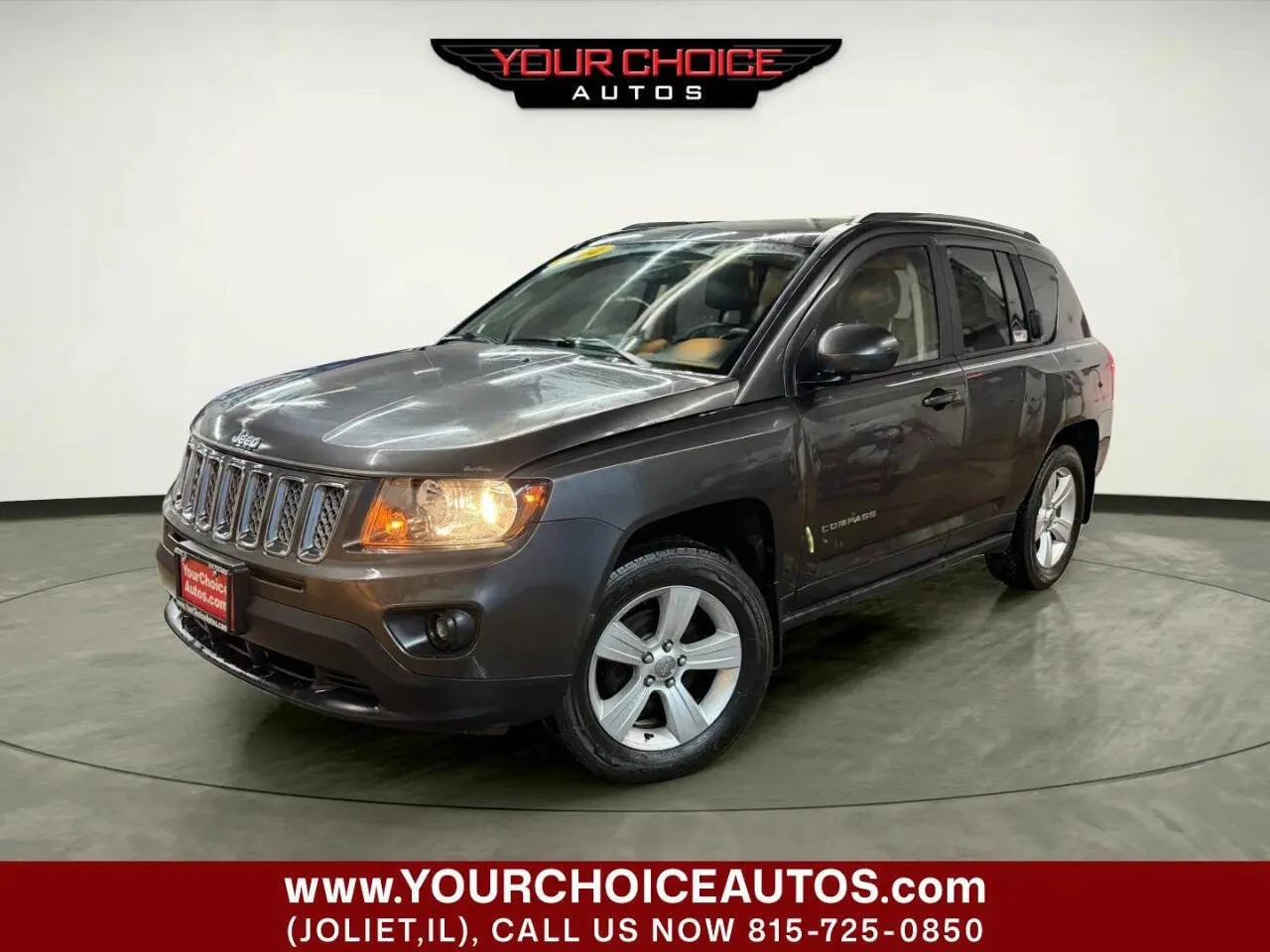 Gray 2014 Jeep Compass Latitude for sale in Joliet, IL
