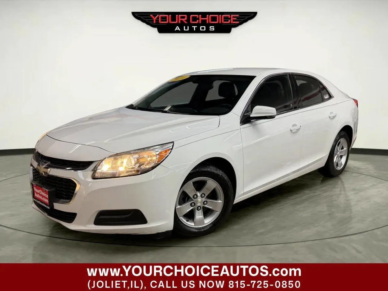 White 2014 Chevrolet Malibu LT for sale in Joliet, IL