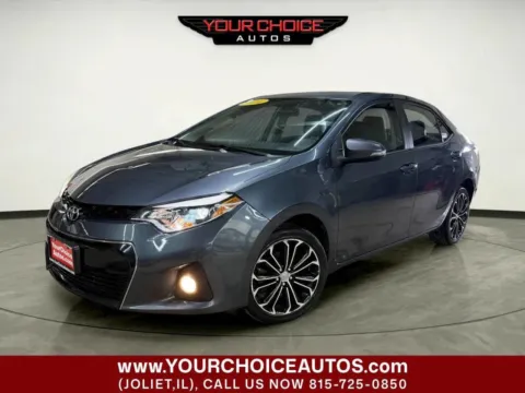 Blue 2014 Toyota Corolla L 4dr Sedan 4A for sale in Joliet, IL