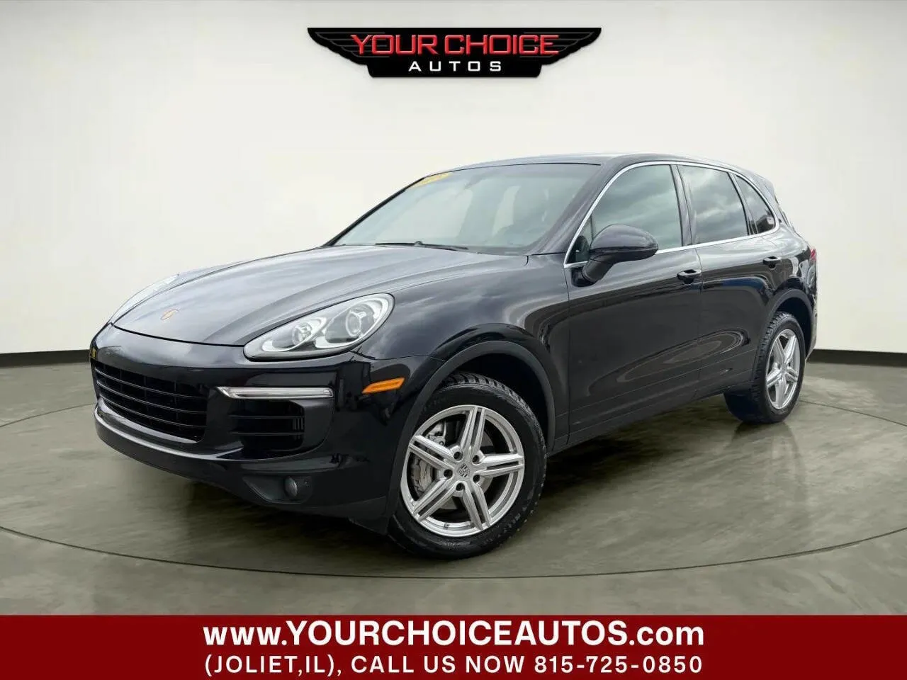 Black 2015 Porsche Cayenne S for sale in Joliet, IL