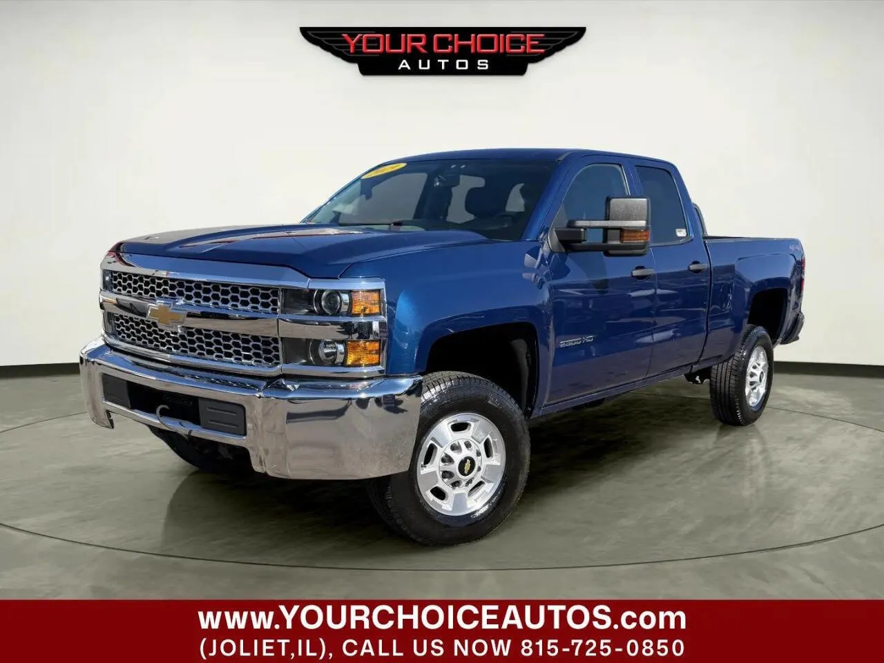 Blue 2019 Chevrolet Silverado 2500HD Work Truck for sale in Joliet, IL