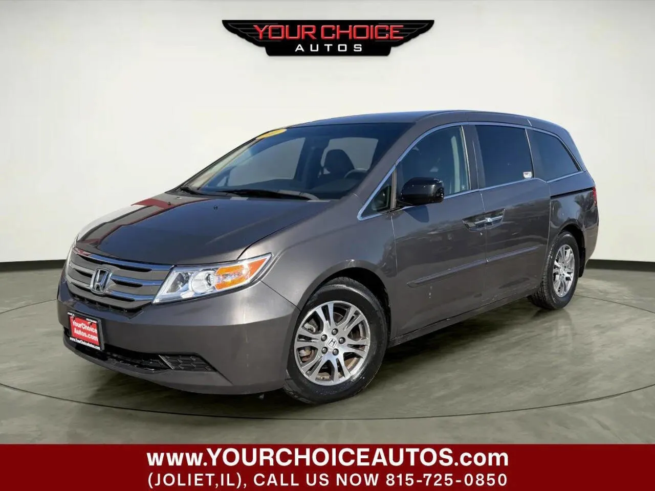 Gray 2011 Honda Odyssey EX for sale in Joliet, IL