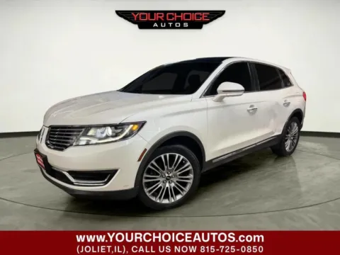 White 2016 Lincoln MKX Reserve for sale in Joliet, IL