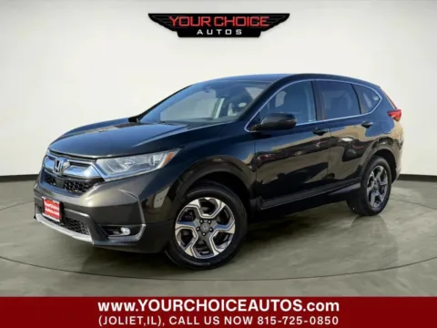 Black 2017 Honda CR-V EX-L for sale in Joliet, IL