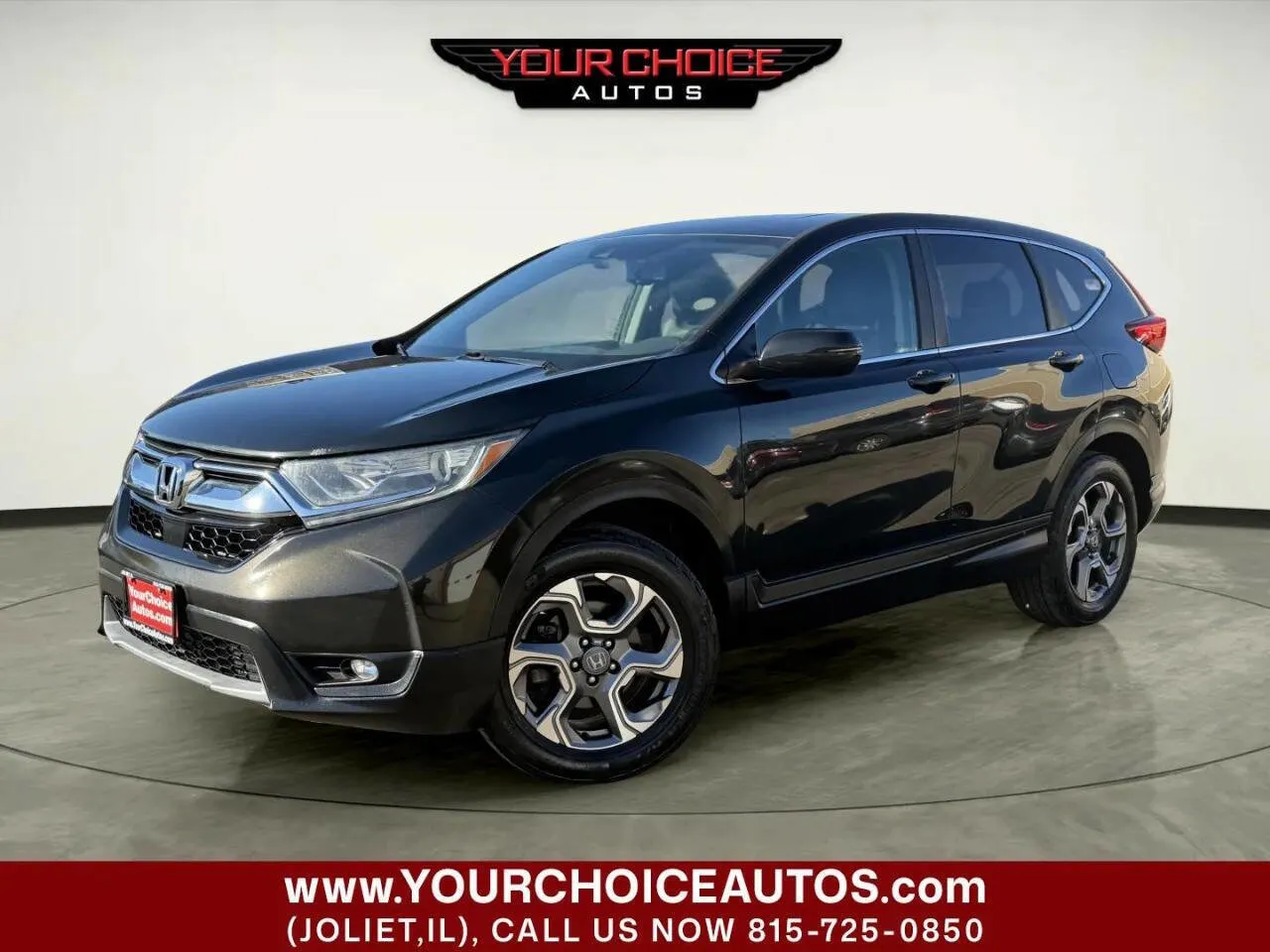 Black 2017 Honda CR-V EX-L for sale in Joliet, IL