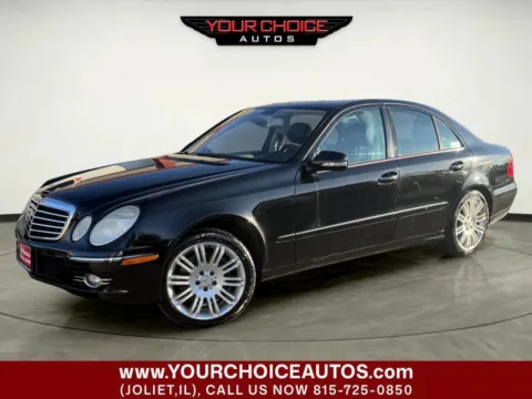 Black 2007 Mercedes-Benz E-Class 3.5L for sale in Joliet, IL