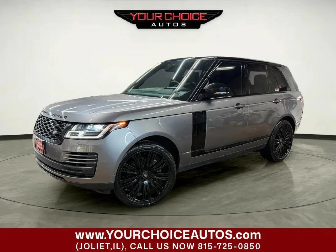 Gray 2021 Land Rover Range Rover Westminster for sale in Joliet, IL