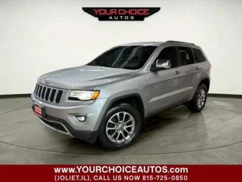Silver 2015 Jeep Grand Cherokee Limited for sale in Joliet, IL