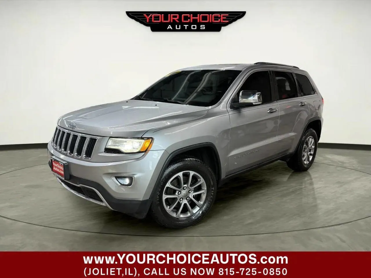 Silver 2015 Jeep Grand Cherokee Limited for sale in Joliet, IL
