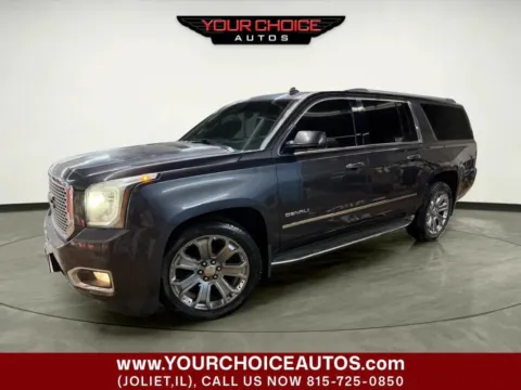 Gray 2015 GMC Yukon XL Denali for sale in Joliet, IL