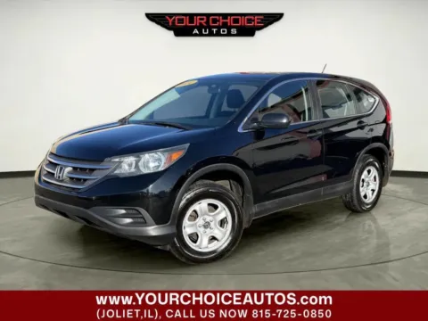 Black 2014 Honda CR-V LX for sale in Joliet, IL