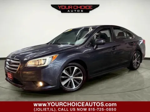 Gray 2015 Subaru Legacy 2.5i Limited for sale in Joliet, IL