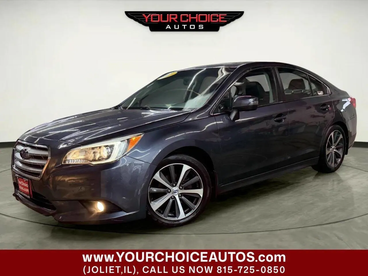 Gray 2015 Subaru Legacy 2.5i Limited for sale in Joliet, IL