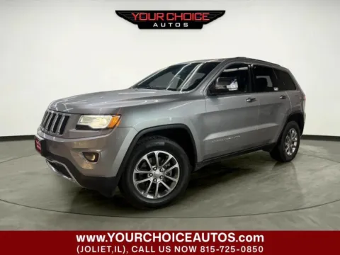 Silver 2014 Jeep Grand Cherokee Limited for sale in Joliet, IL