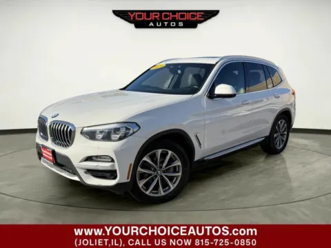 White 2019 BMW X3 xDrive30i for sale in Joliet, IL