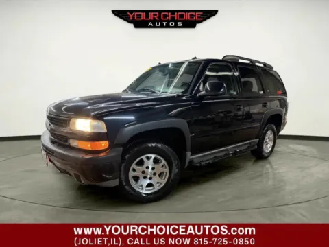 Black 2005 Chevrolet Tahoe Z71 for sale in Joliet, IL