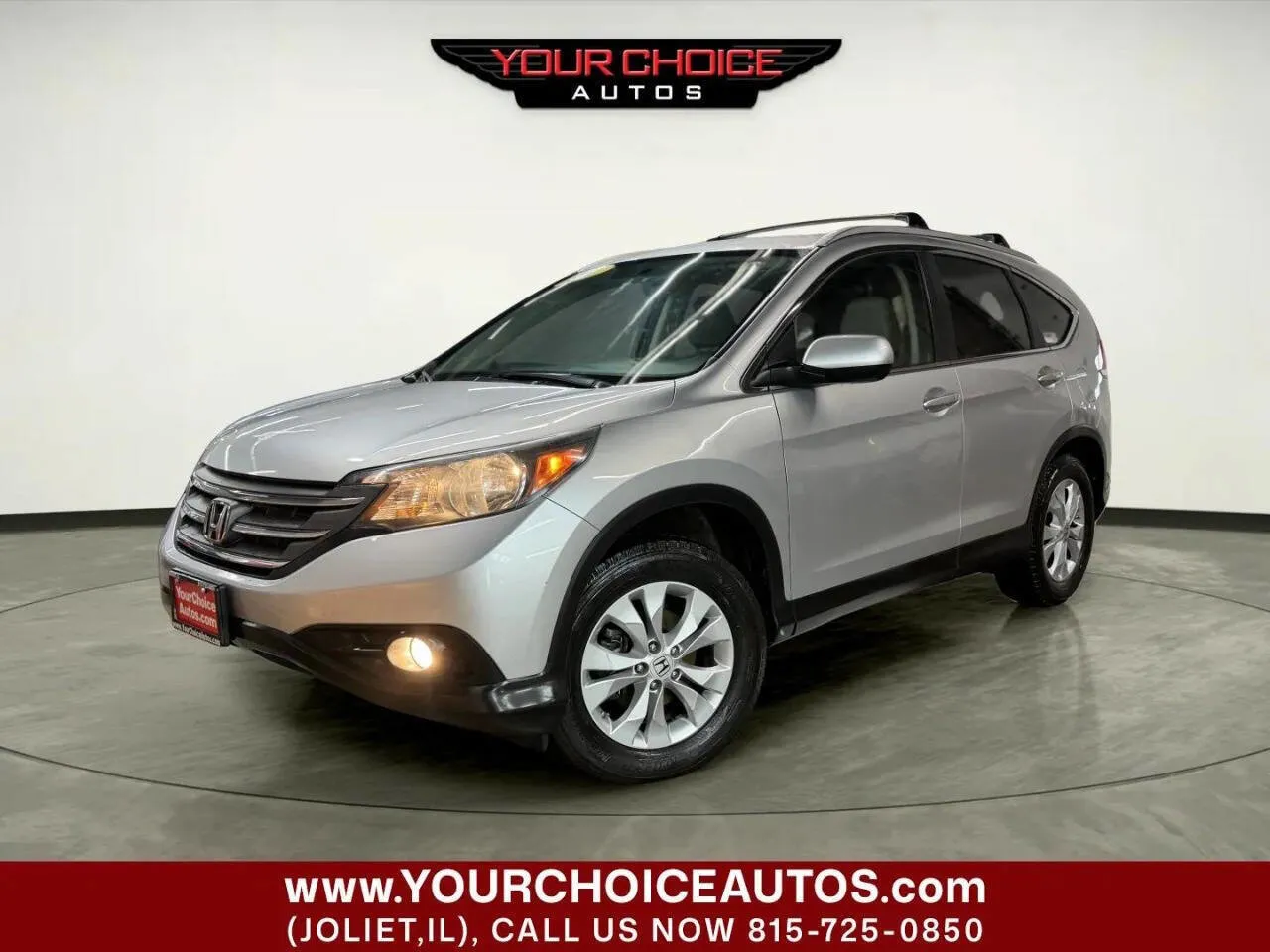 Silver 2013 Honda CR-V EX-L for sale in Joliet, IL