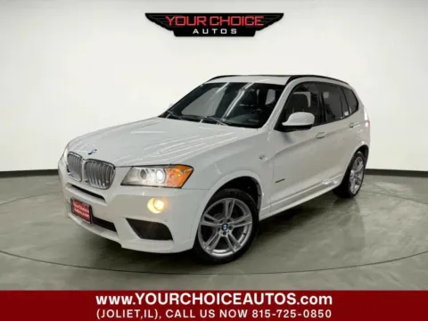 White 2013 BMW X3 xDrive35i for sale in Joliet, IL