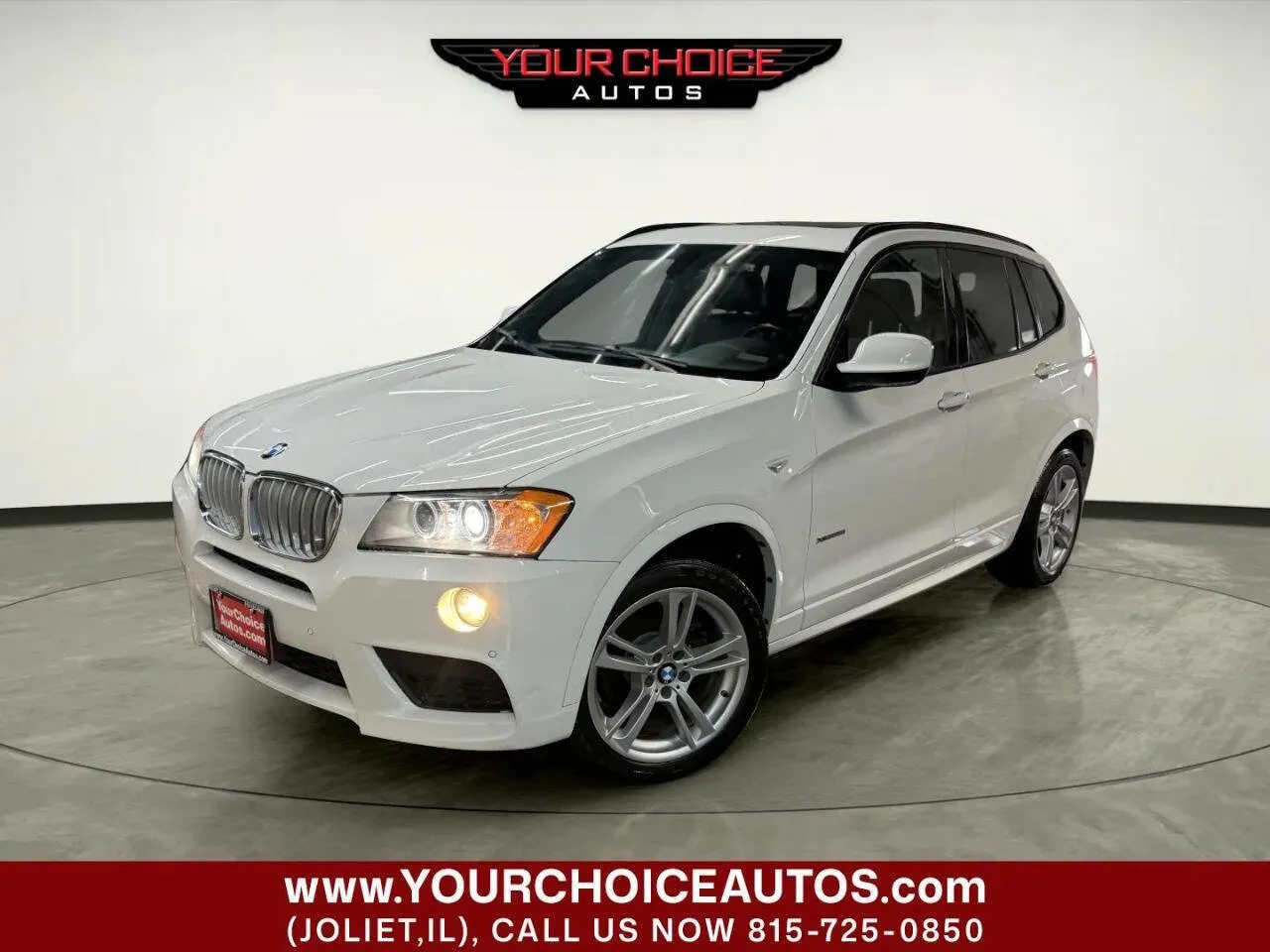 White 2013 BMW X3 xDrive35i for sale in Joliet, IL