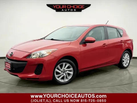 Red 2013 Mazda Mazda3 i Touring for sale in Joliet, IL