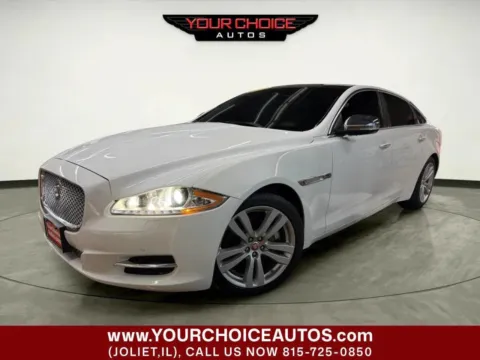 White 2015 Jaguar XJ L Portfolio for sale in Joliet, IL