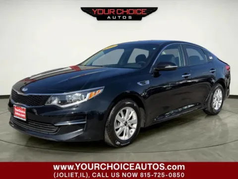 Black 2018 Kia Optima LX for sale in Joliet, IL