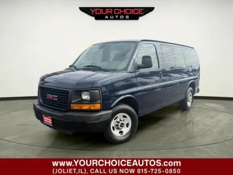 Blue 2010 GMC Savana Passenger LS for sale in Joliet, IL