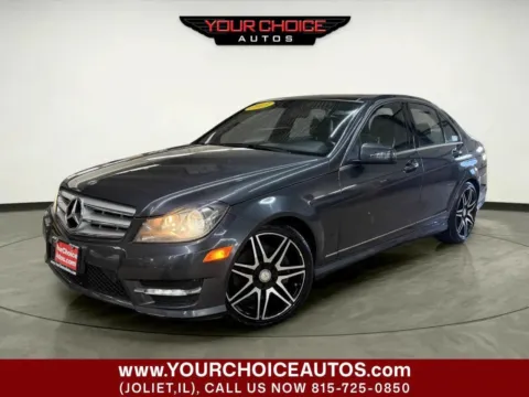 Gray 2013 Mercedes-Benz C-Class C 300 Sport 4MATIC AWD 4dr Sedan for sale in Joliet, IL