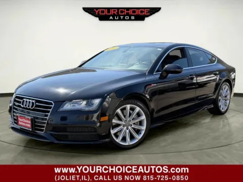 Black 2013 Audi A7 3.0 Prestige for sale in Joliet, IL