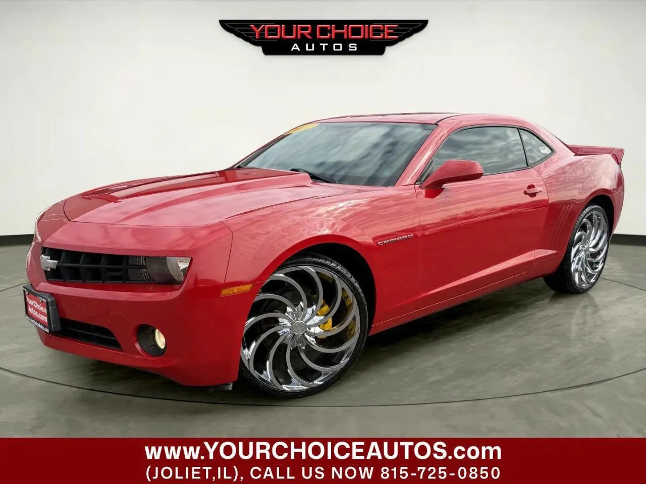 Red 2012 Chevrolet Camaro 1LT for sale in Joliet, IL