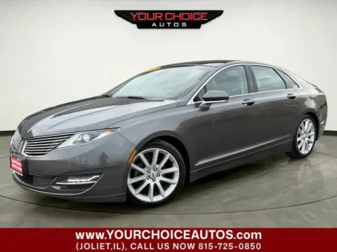 Gray 2015 Lincoln MKZ Hybrid for sale in Joliet, IL