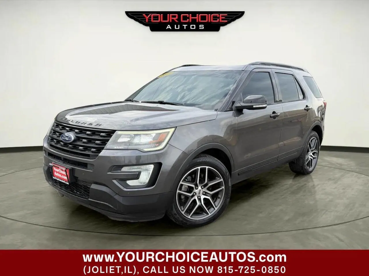 Black 2017 Ford Explorer Sport for sale in Joliet, IL