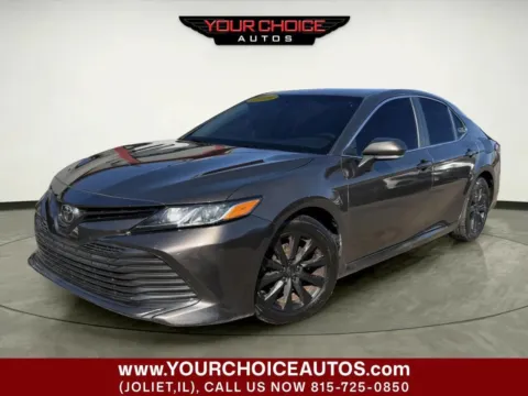 Brown 2018 Toyota Camry LE 4dr Sedan for sale in Joliet, IL