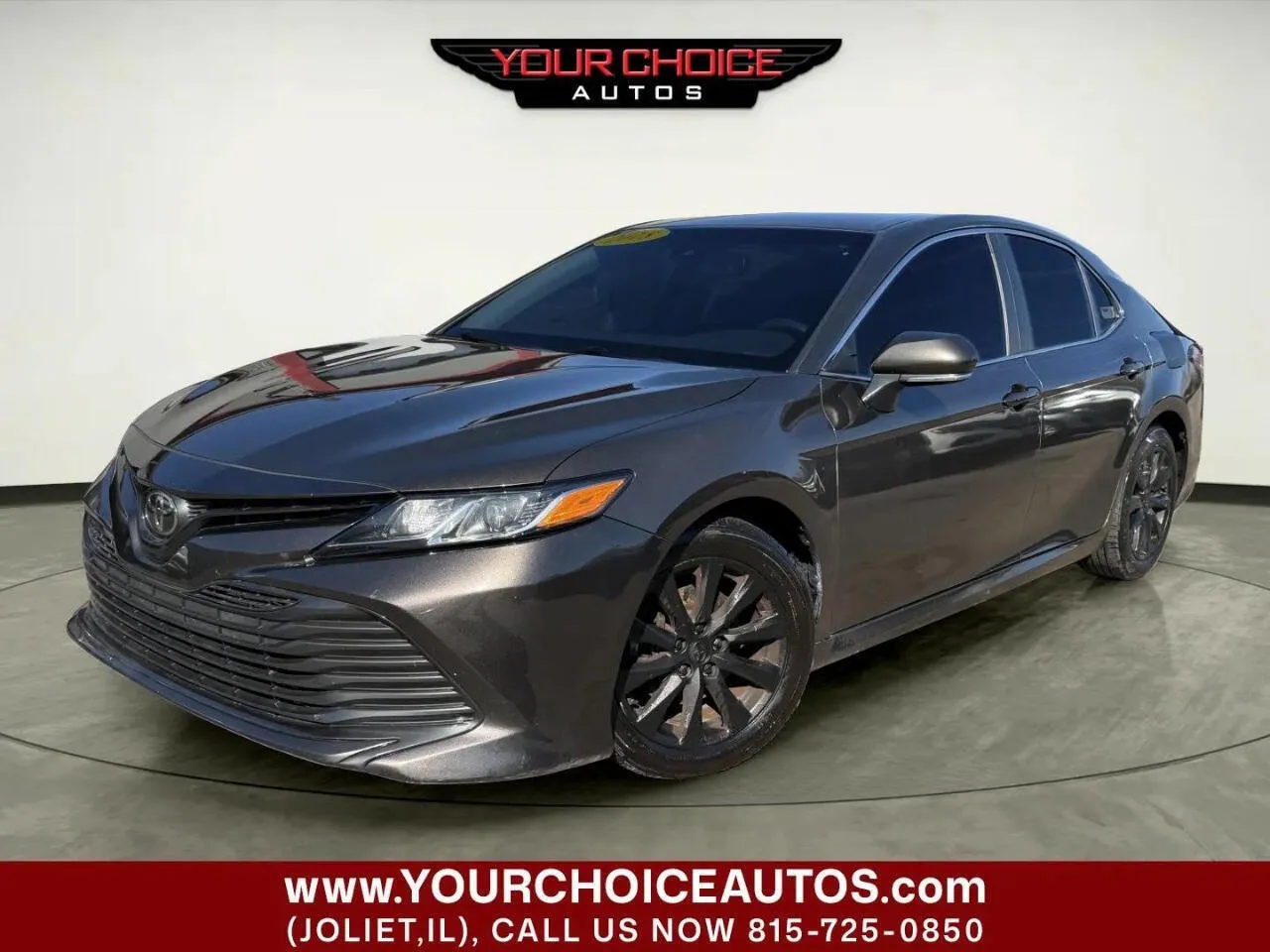 Brown 2018 Toyota Camry LE 4dr Sedan for sale in Joliet, IL