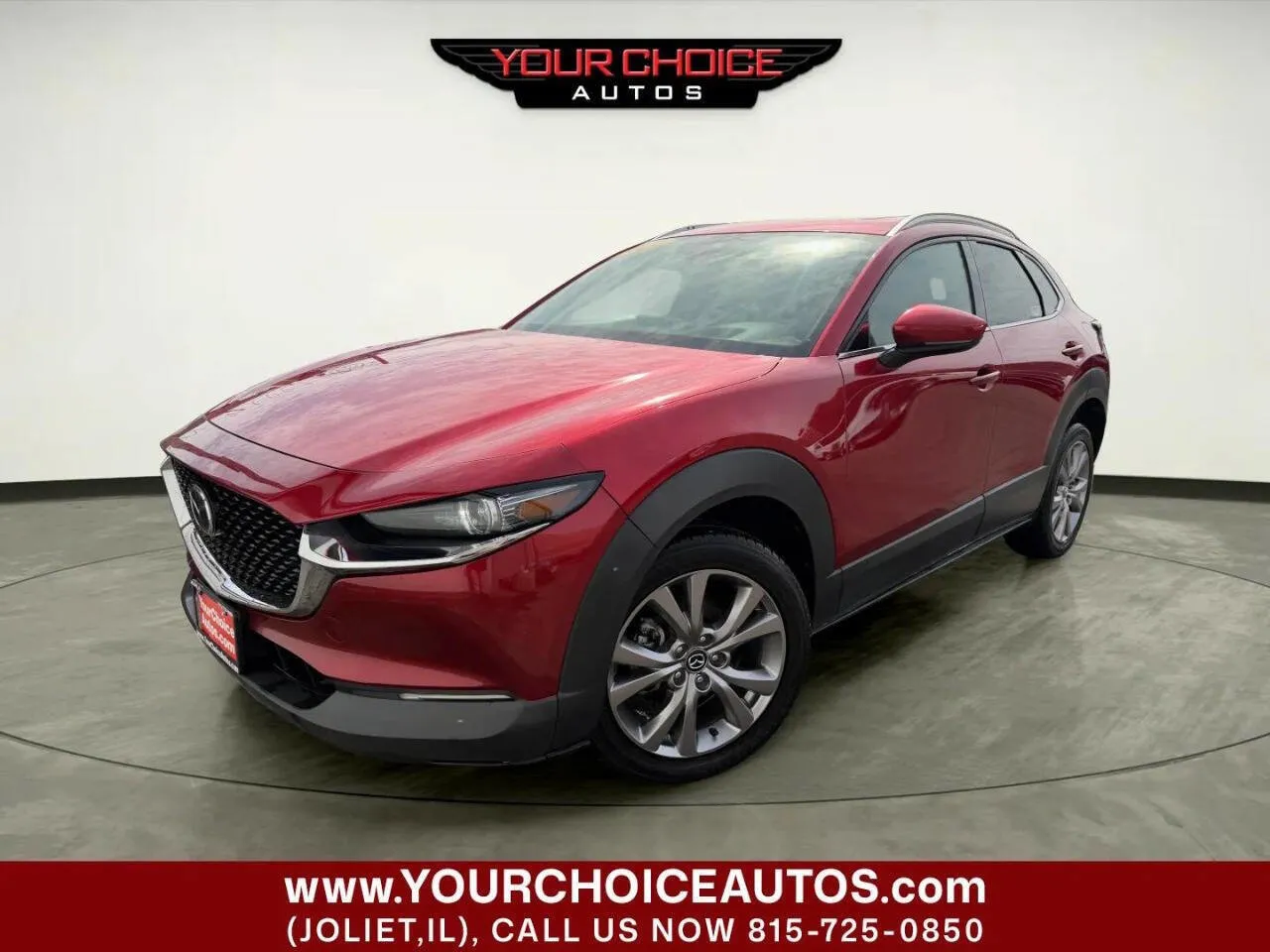 Red 2020 Mazda CX-30 Premium Package for sale in Joliet, IL