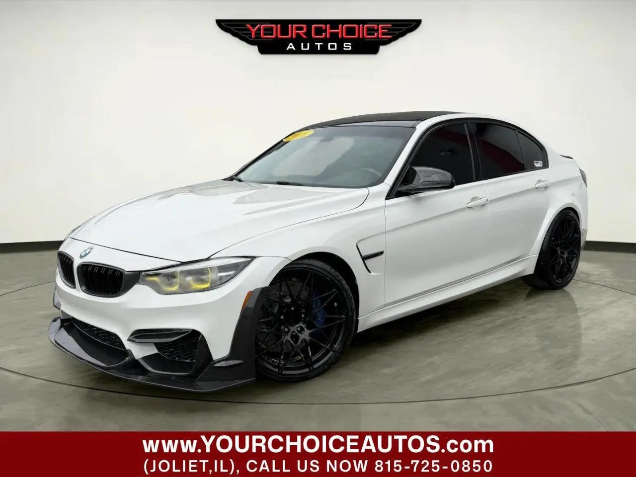 White 2018 BMW M3 Base 4dr Sedan for sale in Joliet, IL