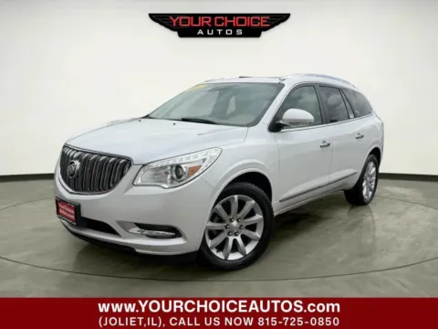White 2017 Buick Enclave Premium for sale in Joliet, IL